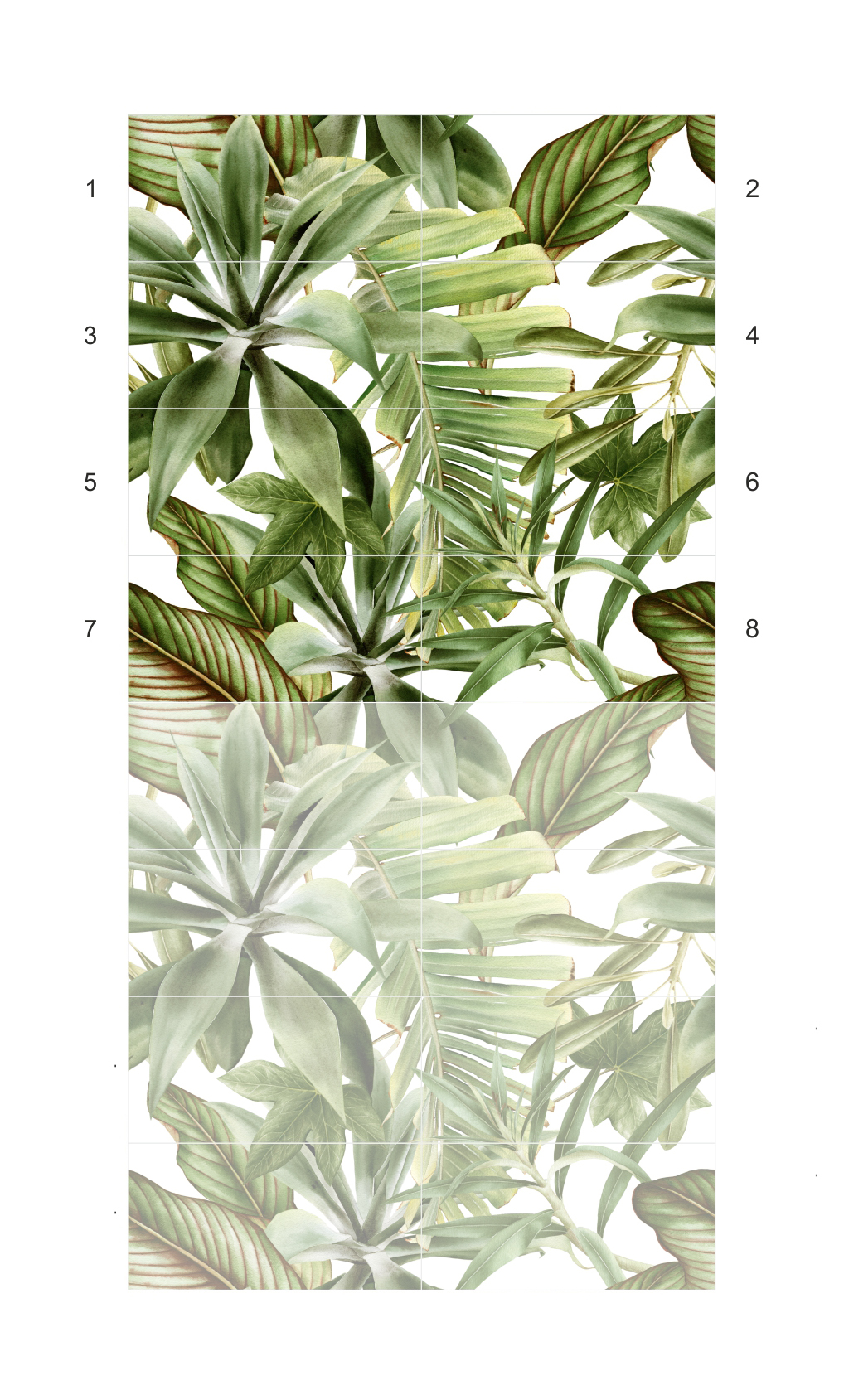 Obraz Wielkoformatowy Ceramiczny Dominikana Green 120x120 - obrazek 3