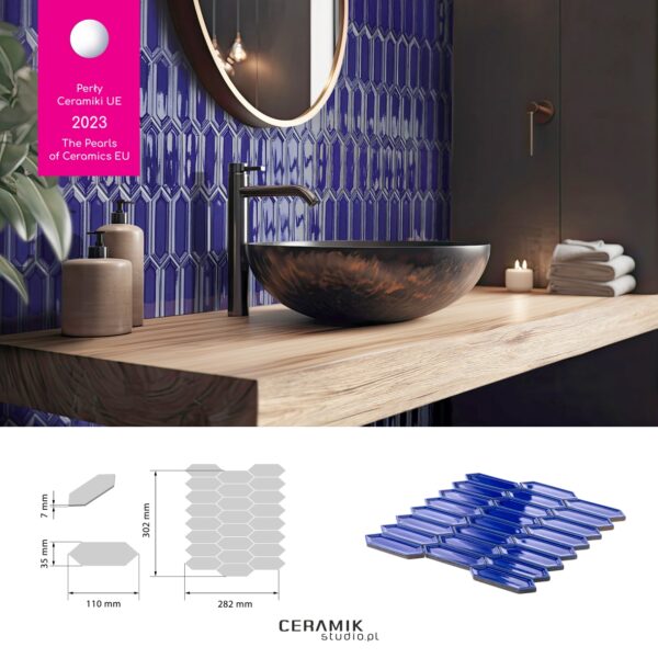 Mozaika Sorrento Cobalt