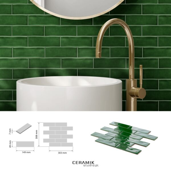 Mozaika Venice Green