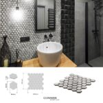 Mozaika Hex Quicksilver