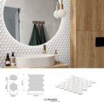 Mozaika 3D Hex Snow