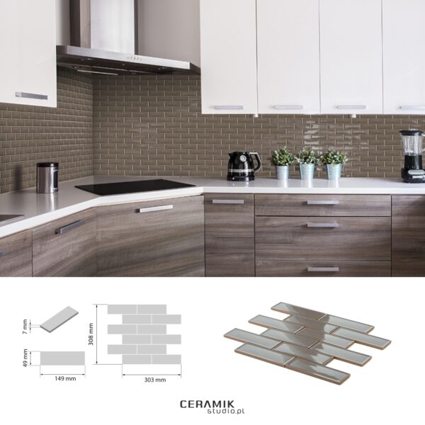 Mozaika Modena Timber