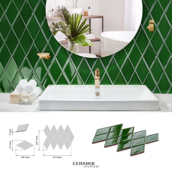 Mozaika Unique Green
