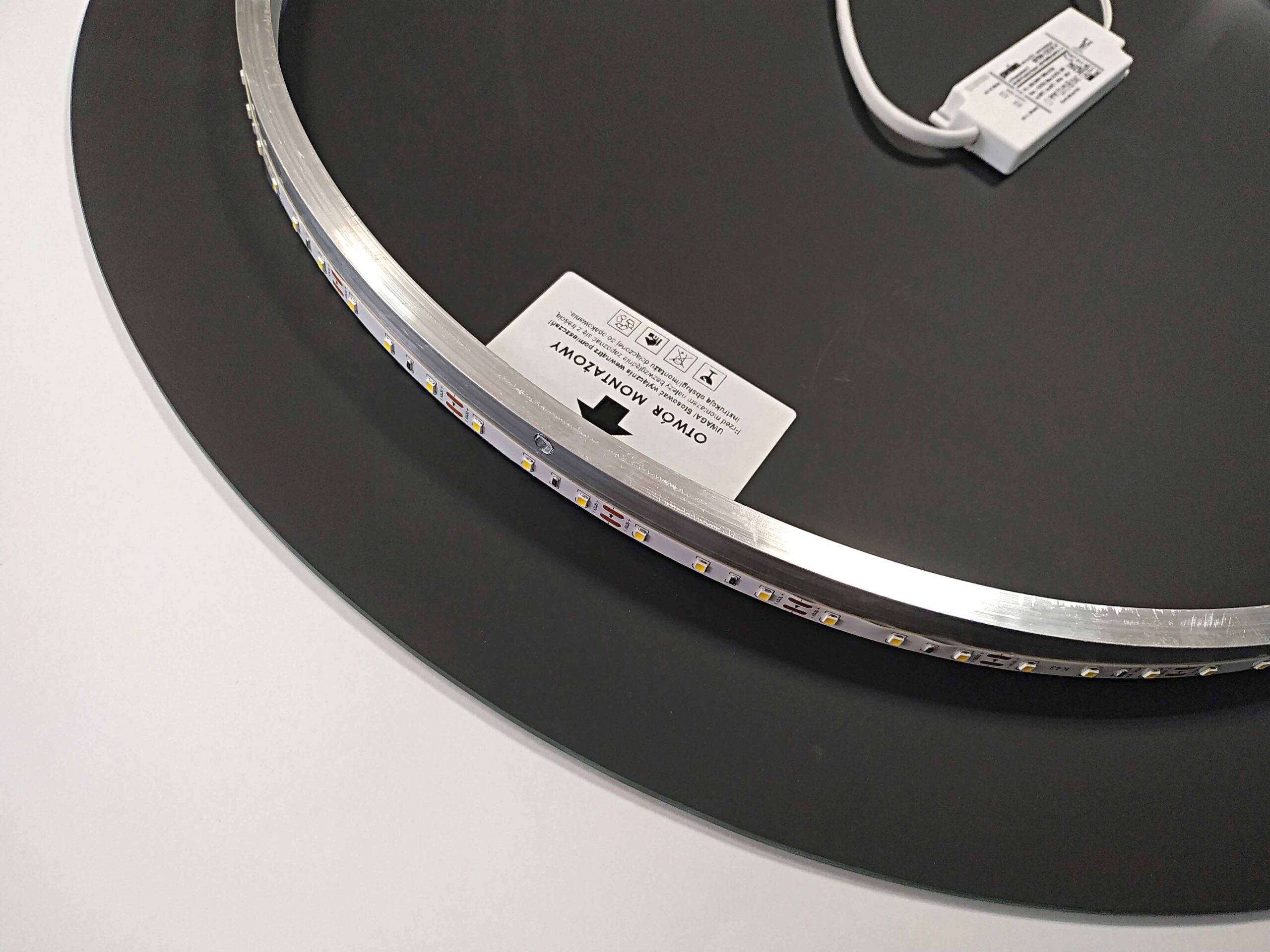 Lustro Podświetlane Ring z włącznikiem dotykowym - obrazek 5