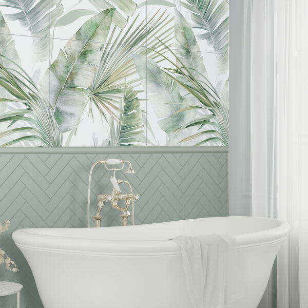 Obraz Wielkoformatowy Gres Tropical Punta Cana 120x120 cm